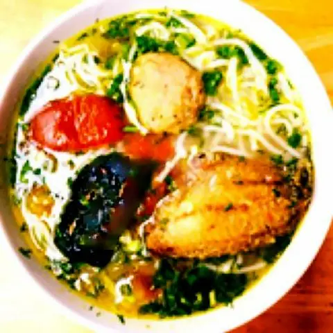 Hình ảnh Bún - bánh đa cá - chả lá lốt - chả cá thác lác sụn