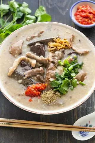 Hình ảnh Cháo thịt dải