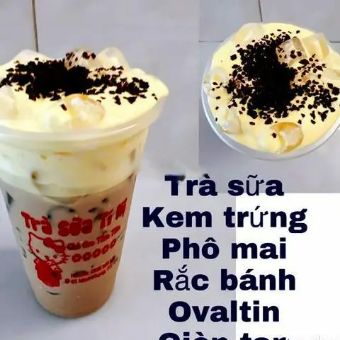 Hình ảnh Trà sữa kem trứng pho mai