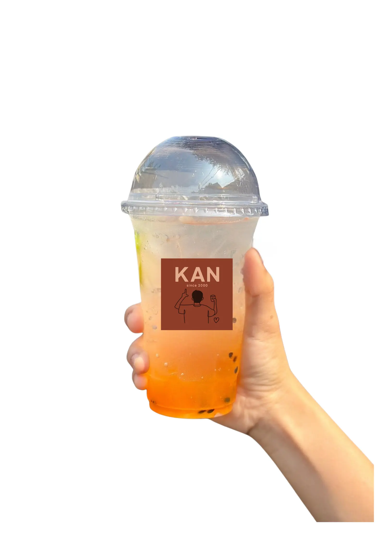 Hình ảnh Soda đào vàng