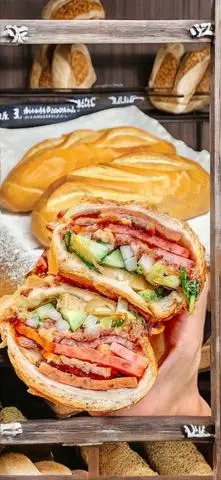 Hình ảnh Bánh mì thập cẩm đặc biệt