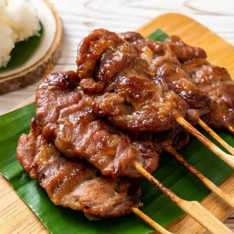 Hình ảnh Cơm Thịt Heo Sữa Nướng - Mooping Thái