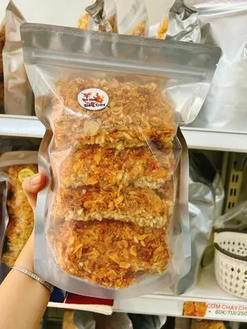 Hình ảnh CƠM CHÁY RUỐC MẮM TỎI