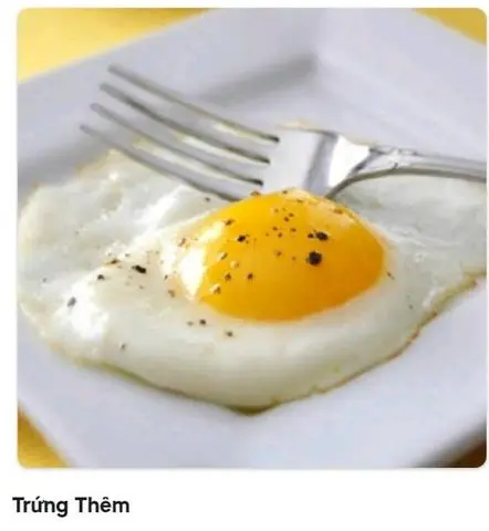 Hình ảnh Trứng opla thêm