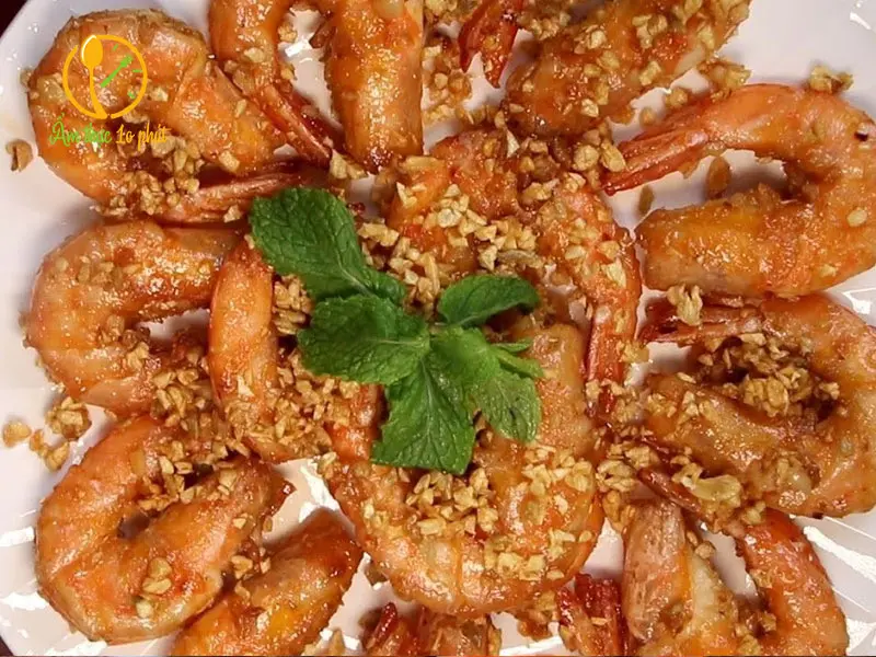 Hình ảnh Tôm sốt mắm tỏi