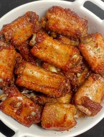Hình ảnh Sườn heo muối sả chiên