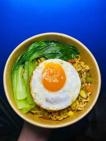 Hình ảnh Indomie ốp la (ẢNH THẬT QUÁN CHỤP)
