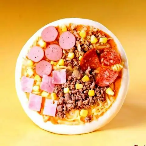 Hình ảnh Pizza xúc xích mix bò Ý phô mai 18