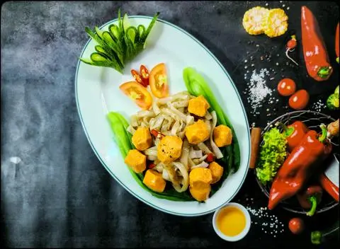 Hình ảnh Xào xiên que