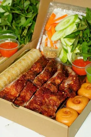 Hình ảnh Combo sườn quay - roasted ribs combo