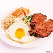 Hình ảnh cơm sườn bì chả trứng