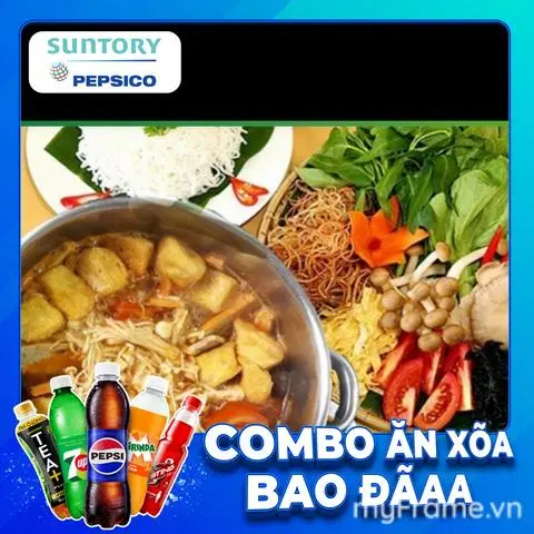 Hình ảnh combo lẩu 4 người + nước ngọt SPVB 