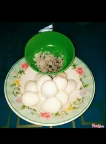 Hình ảnh Trứng cút chấm muối tiêu