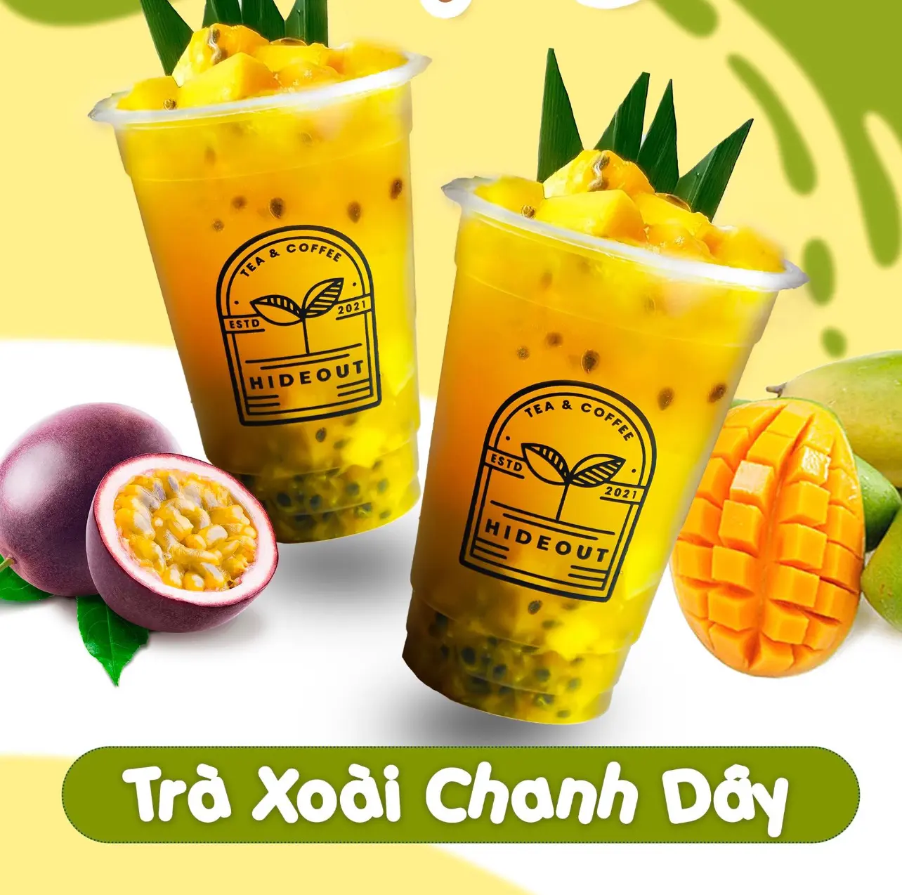 Hình ảnh Trà Xoài Chanh Dây