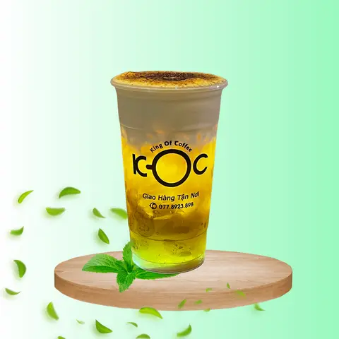 Hình ảnh Trà xanh kem cháy