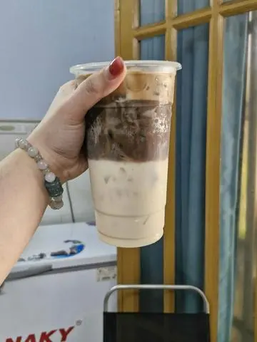 Hình ảnh Cà phê latte - Sữa gấu thái lan