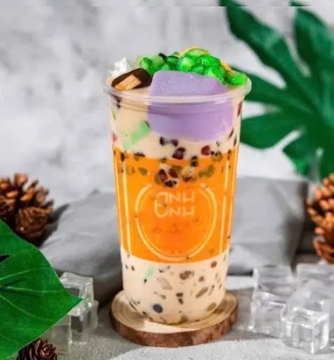 Hình ảnh Trà Sữa Truyền Thống Full Topping