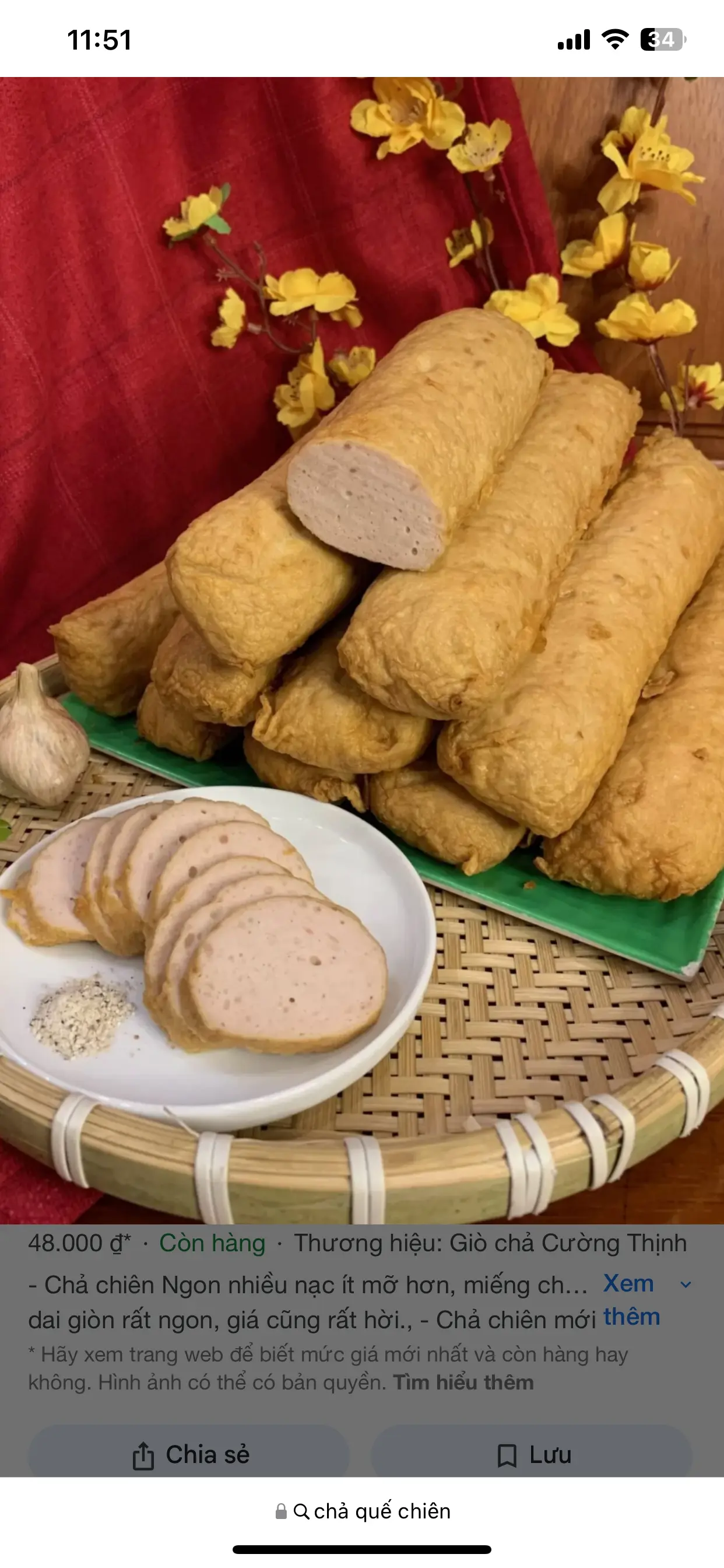 Hình ảnh CHẢ QUẾ CHIÊN 