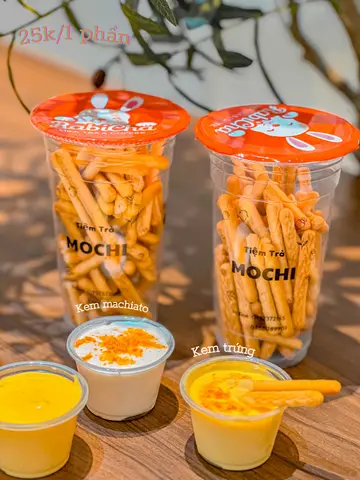Hình ảnh Bánh Que Chấm Kem Trứng