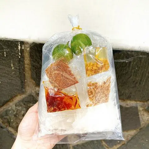 Hình ảnh Bánh Tráng Tỏi Tắc Satế