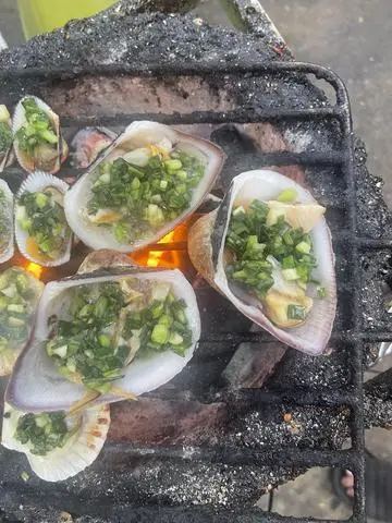 Hình ảnh sò sửa mở hành 