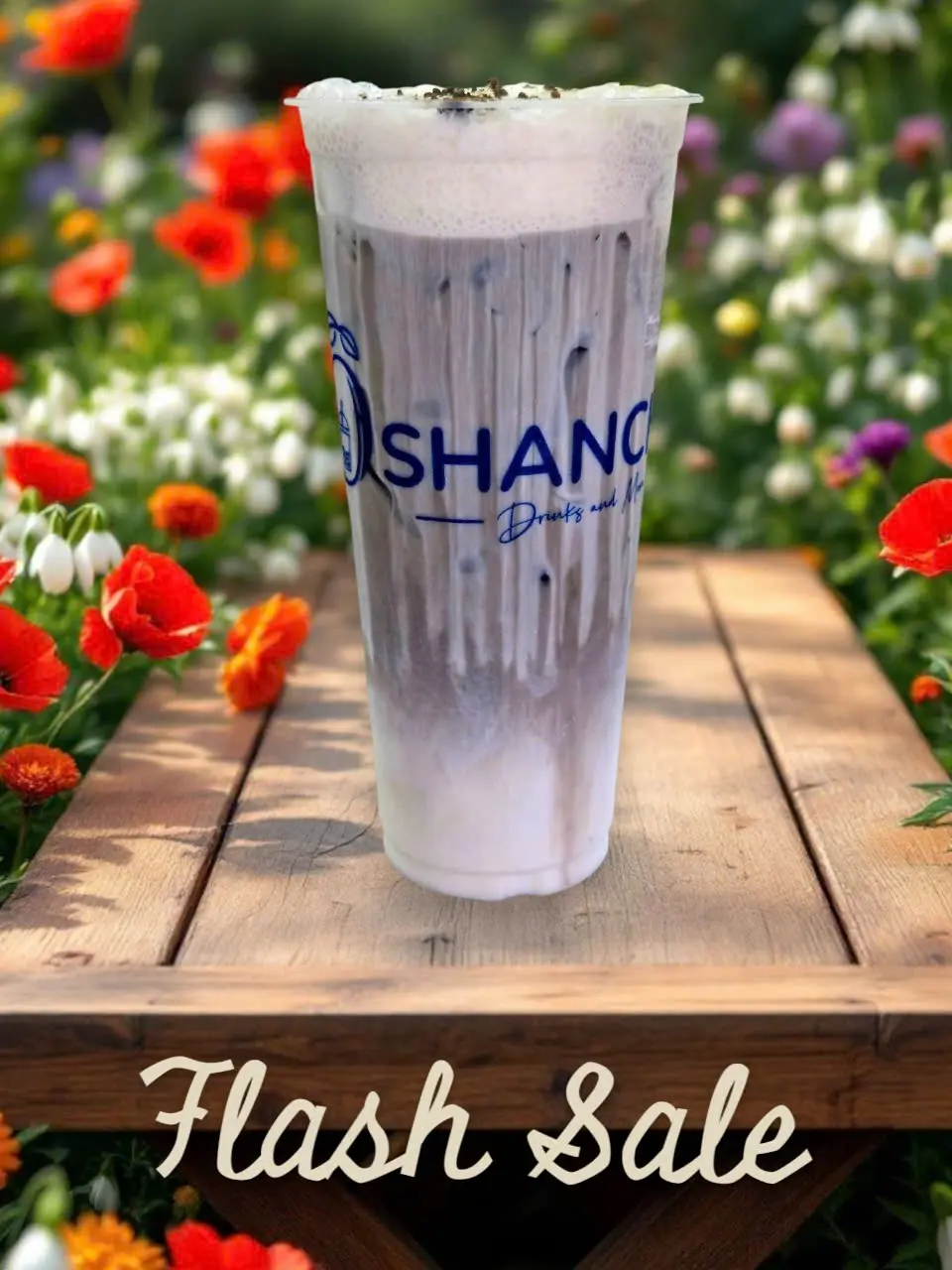 Hình ảnh LATTE HOJICHA TRÂN CHÂU ĐƯỜNG ĐEN 