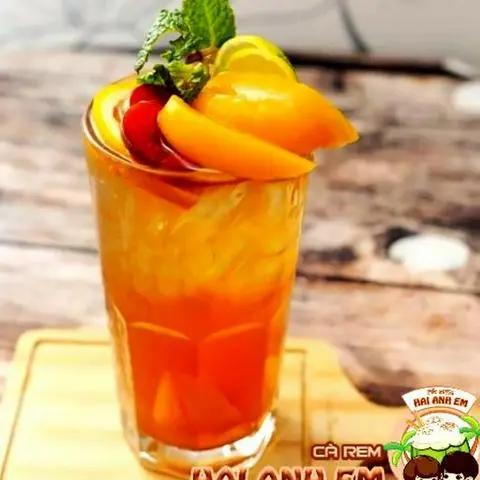 Hình ảnh Trà đào cam sả