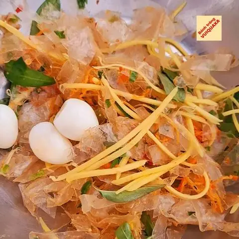 Hình ảnh BÁNH TRÁNG TRỘN HỒI XƯA