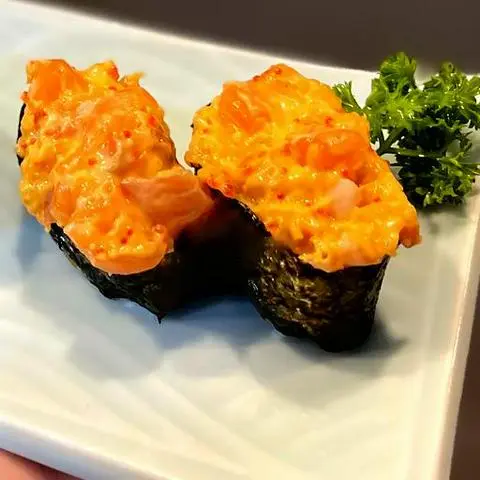 Hình ảnh Gunkan Cá hồi sốt Dynamite (1 Viên)