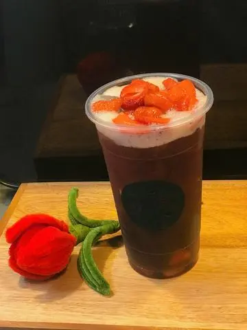 Hình ảnh Trà dâu tươi