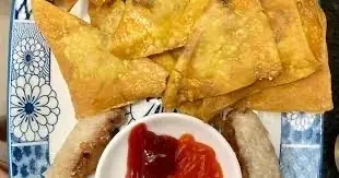Hình ảnh hoành thánh chiên 