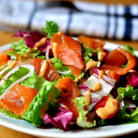Hình ảnh  Salad Cá Hồi - Salmon Salad
