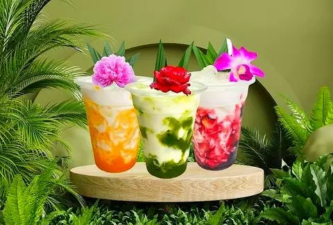 Hình ảnh Sữa Chua Việt Quất Lắc - 700ml