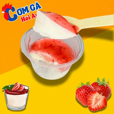 Hình ảnh PANNA COTTA DÂU TÂY
