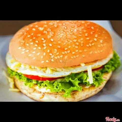 Hình ảnh Hamburger Trứng