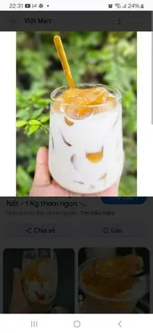 Hình ảnh Sữa tươi hạt đác