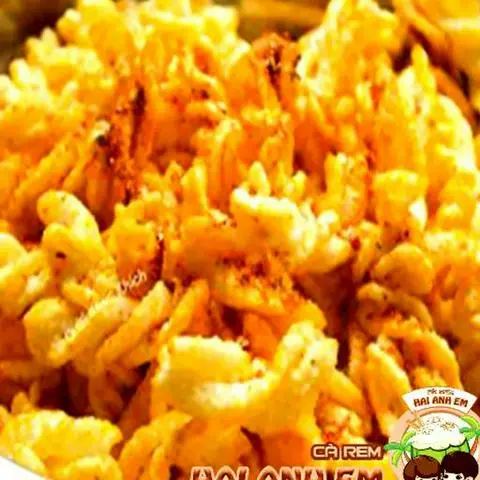Hình ảnh Nui xoắn xóc phô mai