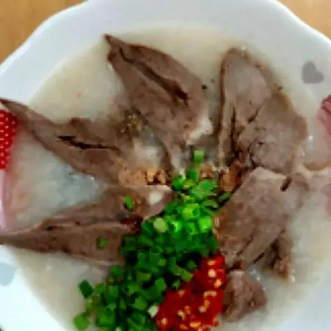 Hình ảnh Cháo tim - lưỡi