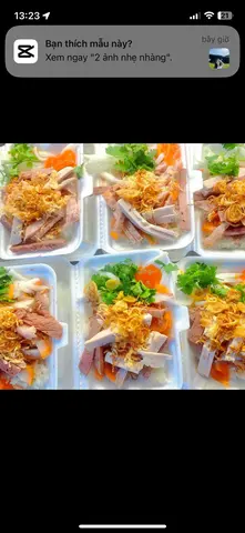 Hình ảnh Xôi mặn hộp nhỏ