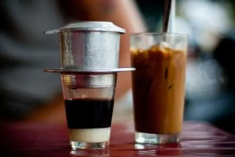 Hình ảnh cà phê sữa đá