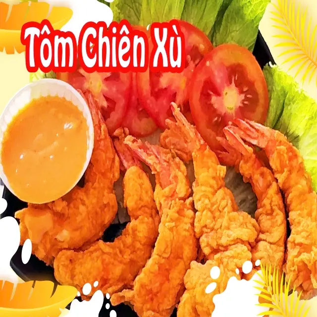 Hình ảnh Tôm Chiên Xù Sốt Mayonnaise Hải Sản Đậm đà 