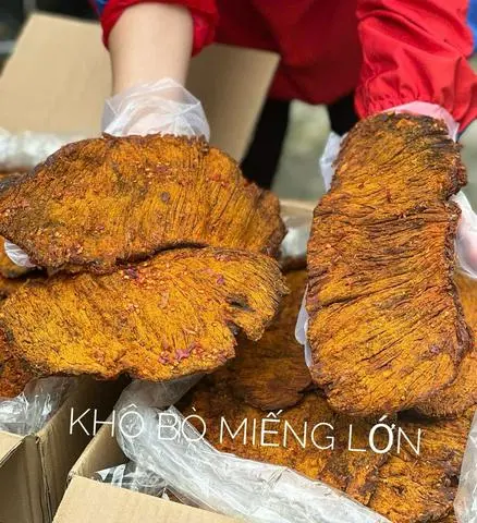Hình ảnh Khô Bò Mềm Miếng 200g