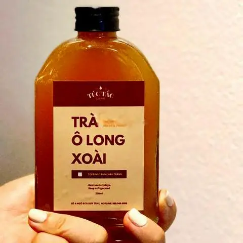 Hình ảnh Trà Ô Long Xoài 250ml