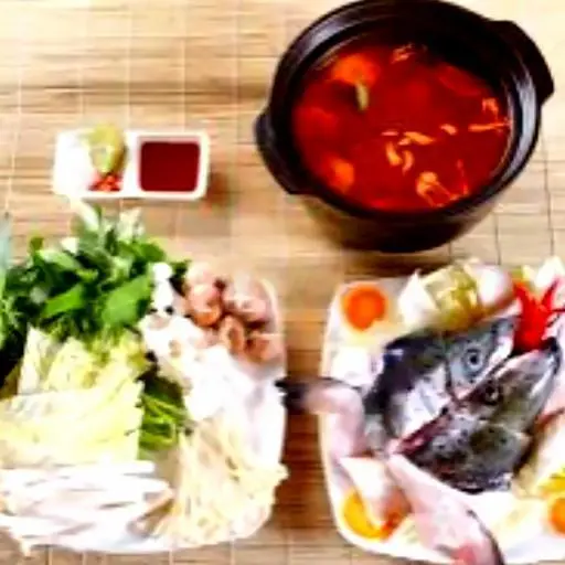 Hình ảnh Lẩu cá hồi