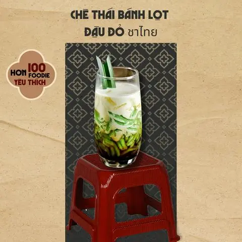 Hình ảnh Chè Thái Bánh Lọt Đậu Đỏ