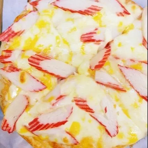 Hình ảnh Pizza thanh cua