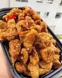Hình ảnh Nui xào da gà