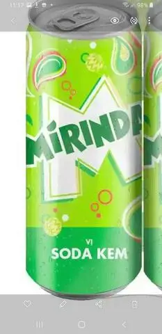 Hình ảnh Nước Ngọt mirinda soda kem 