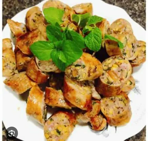 Hình ảnh dồi sụn nướng 500g nửa ký 