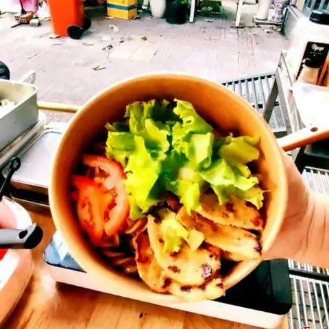 Hình ảnh Sốt teriyaki gà miếng áp chảo